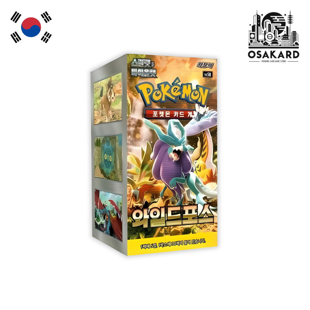 Display Pokémon Wild Force - SV5K - 30 Boosters - Coréen