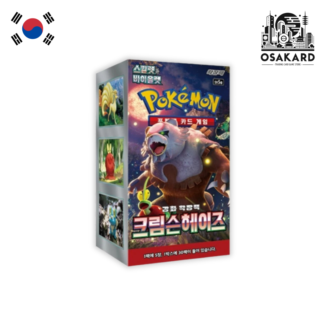 Display Pokémon Crimson Haze - SV5A - 30 boosters - Coréen