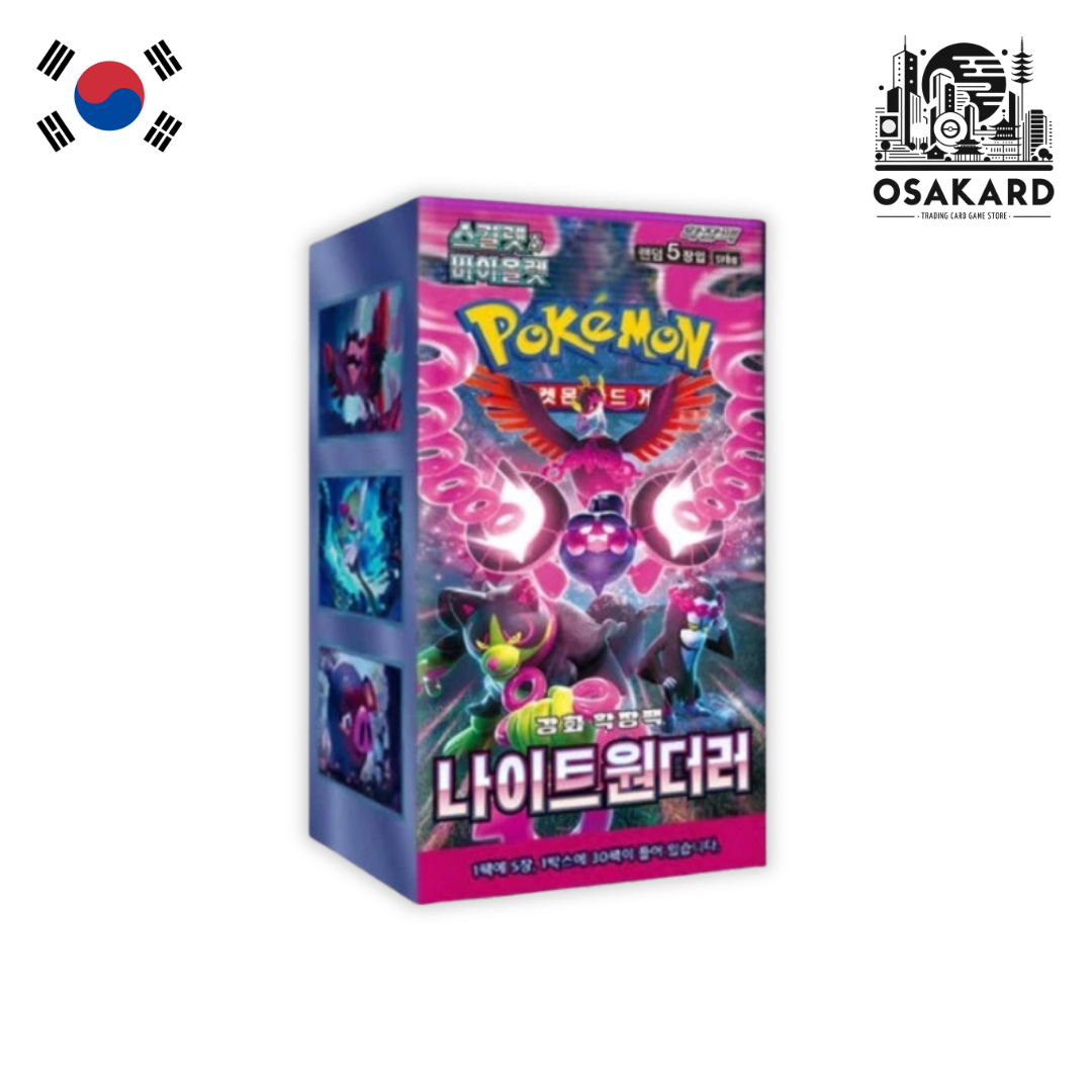 Display Pokémon Night Wanderer - SV6A - 30 Boosters - Coréen