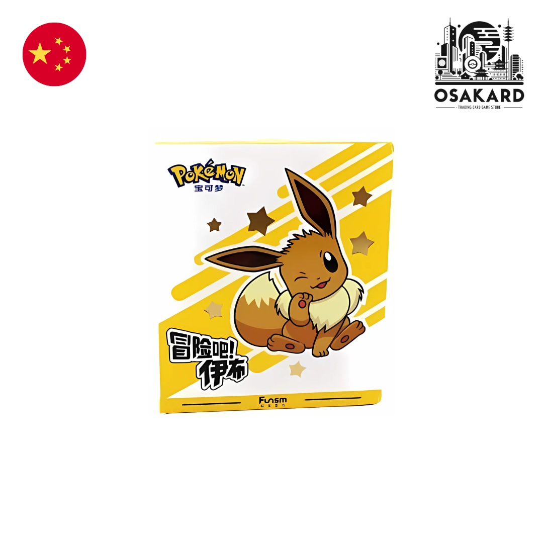[Boîte abimée] Coffret Pokémon Funism Eevee Adventure Series Blind Box - Chinois