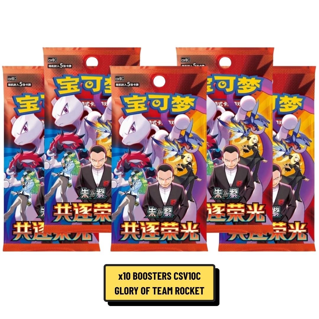 Booster Slim Pokémon Chasing Glory Together CSV10C Chinois