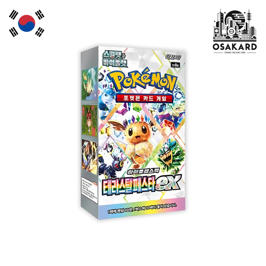 Display Pokémon Terastal Festival EX - SV8A - 10 Boosters - Coréen