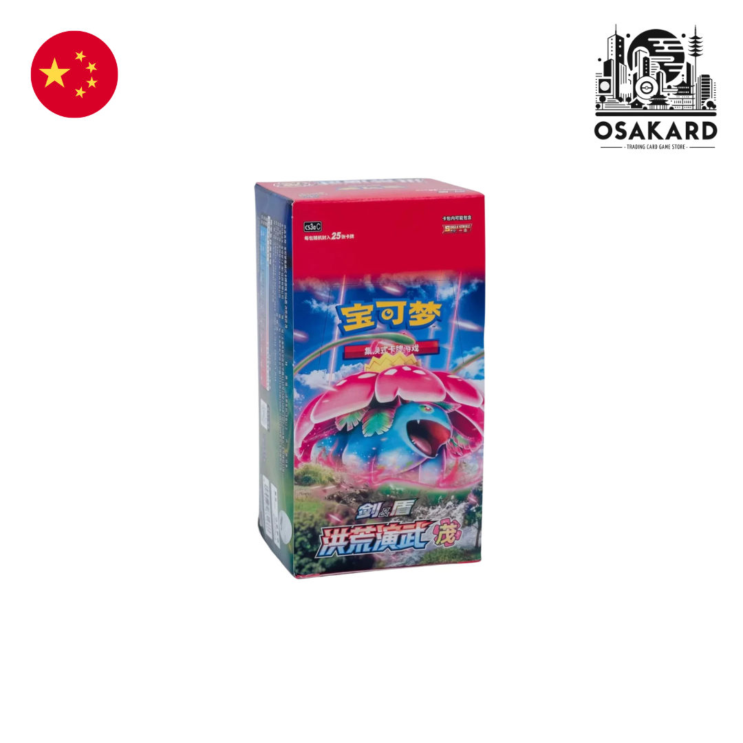 Display Pokémon PTCG Primordial Arts - CS3AC - 6 Boosters Jumbo - Chinois
