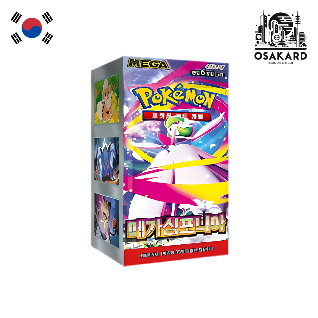 Display Pokémon Mega Symphonia - M1S - 30 Boosters - Coréen