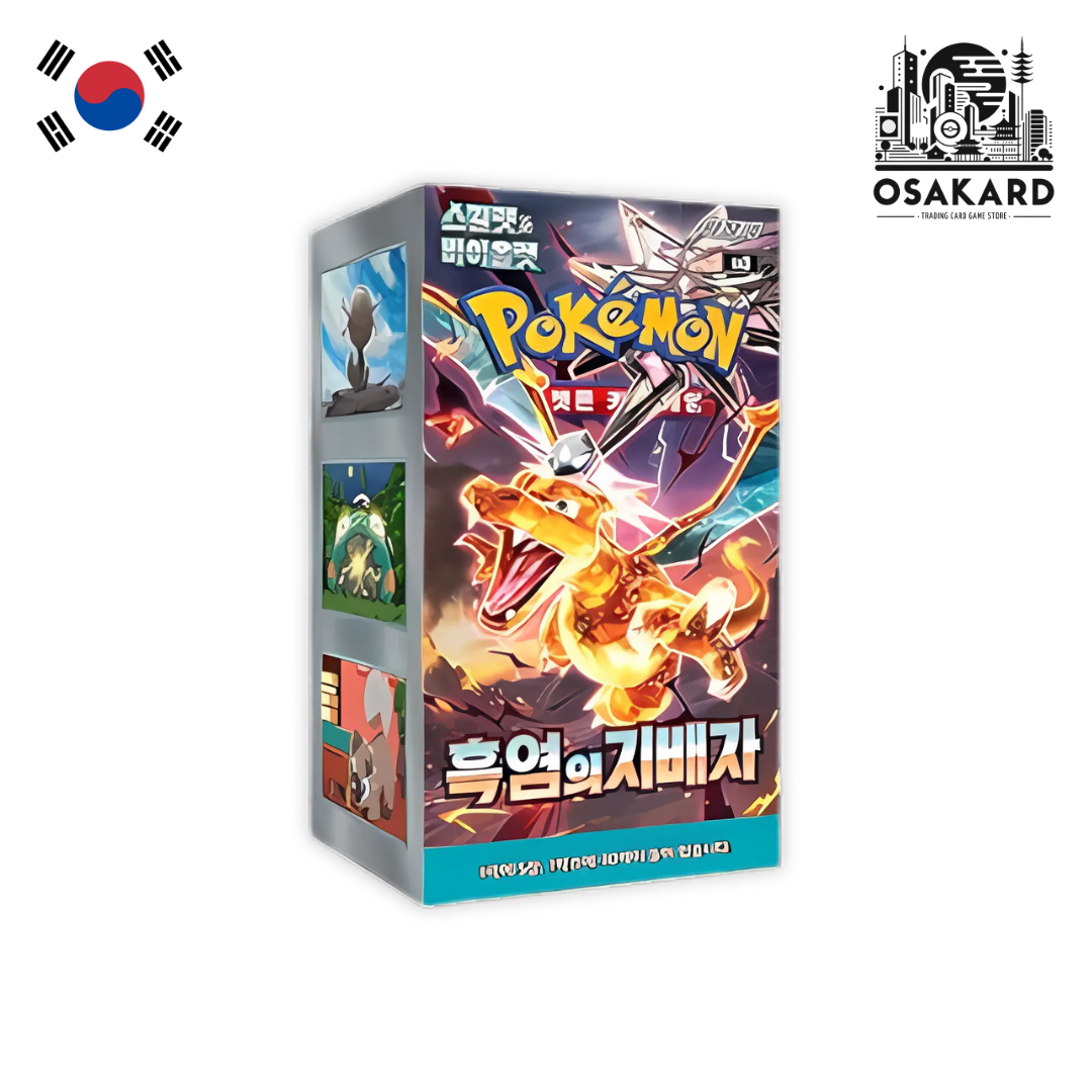 Display Pokémon Ruler of the Black Flame - SV3 - 30 Boosters - Coréen