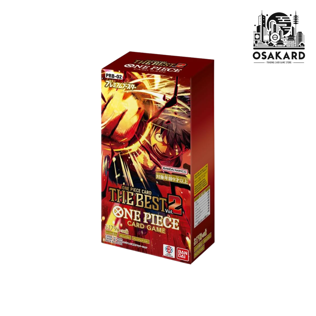 Display One Piece The Best Vol.2 - PRB-02 - 10 Boosters - Japonais