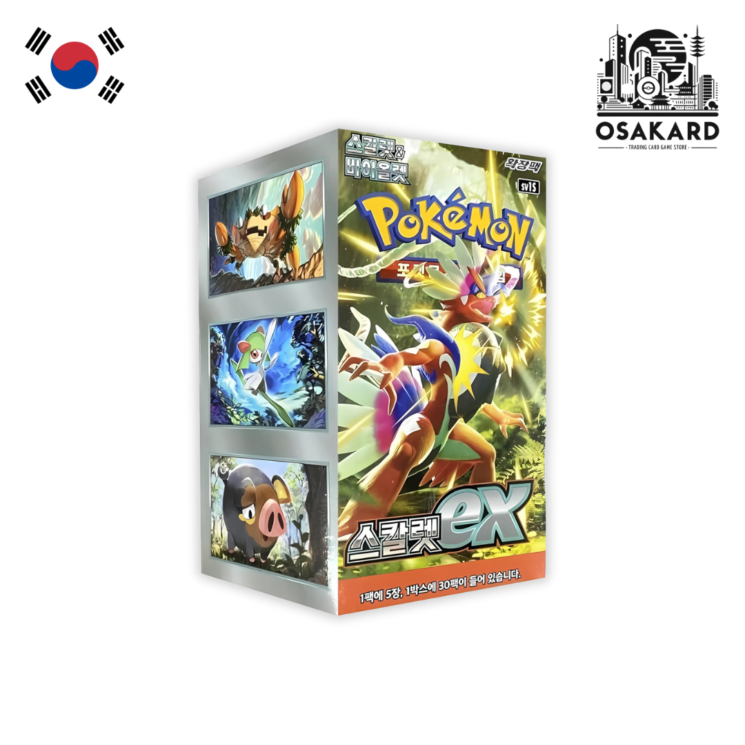 Display Pokémon Scarlet EX - SV1S - 30 Boosters - Coréen