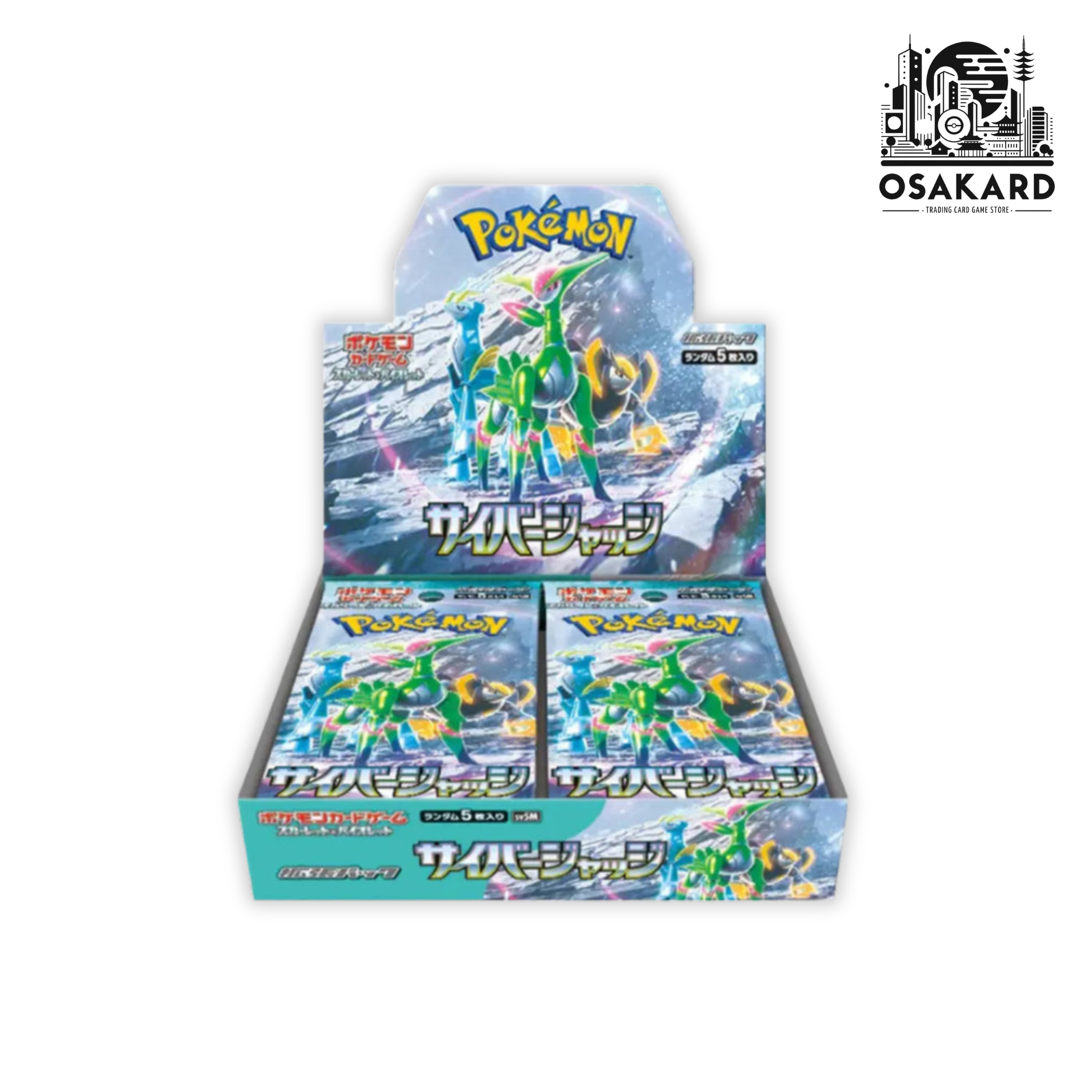 Booster Box / Display Pokémon Cyber Judge - SV5M - Japonais - Écarlate & Violet - Contient 30 boosters Pokémon