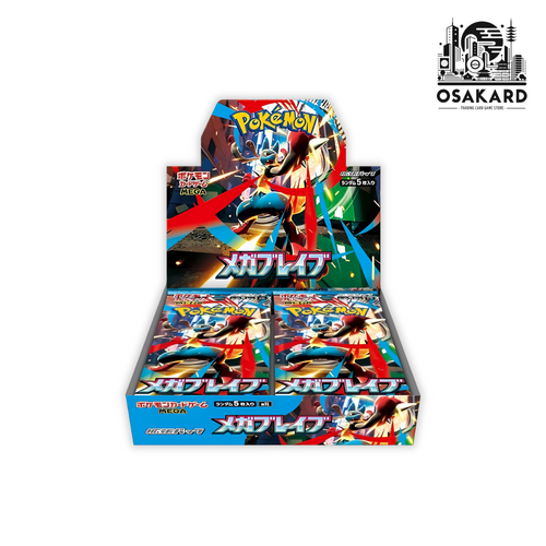 Display Pokémon Mega Brave - M1L - 30 Boosters - Japonais