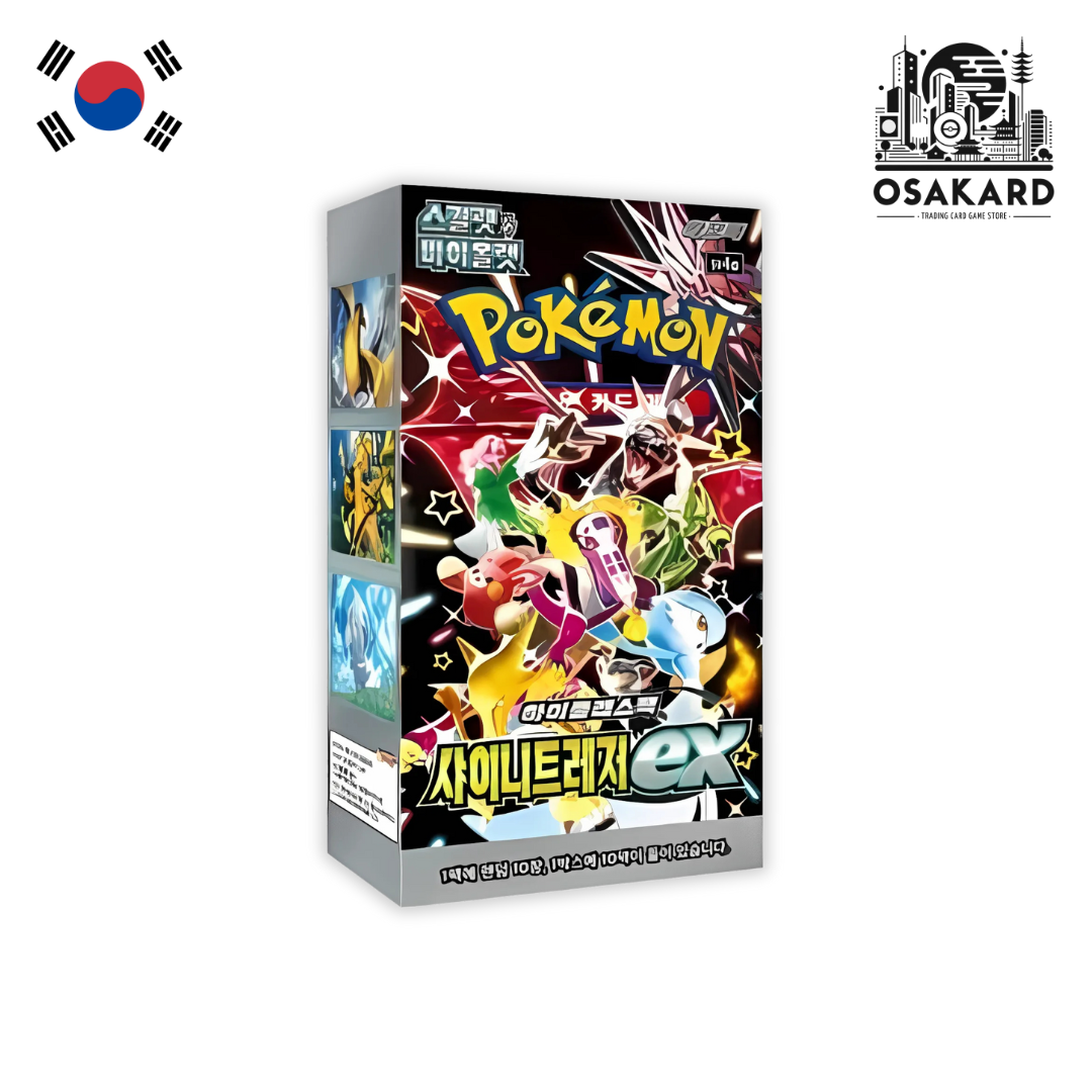 Display Pokémon Shiny Treasure EX - SV4A - 10 Boosters - Coréen