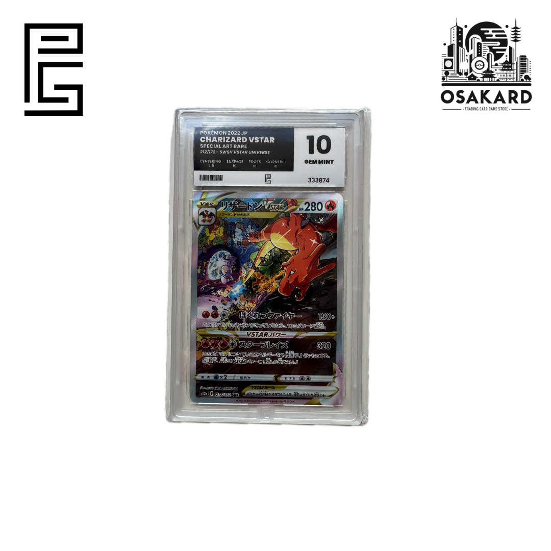 Dracaufeu VStar 212/172 - S12A - Gem Mint - Japonais - Pure Grading 10