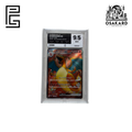Carte Pokémon Dracaufeu EX 185/165 SV2A 151 japonais gradée Pure Grading 9.5, slab scellé Mint