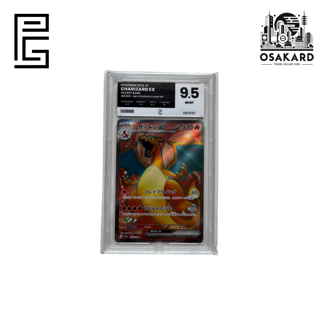 Dracaufeu EX 185/165 - SV2A - Mint - Japonais - Pure Grading 9.5