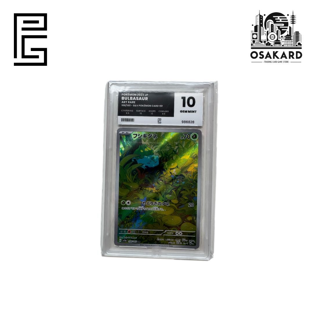 Bulbizarre 166/165 - SV2A - Gem Mint - Japonais - Pure Grading 10