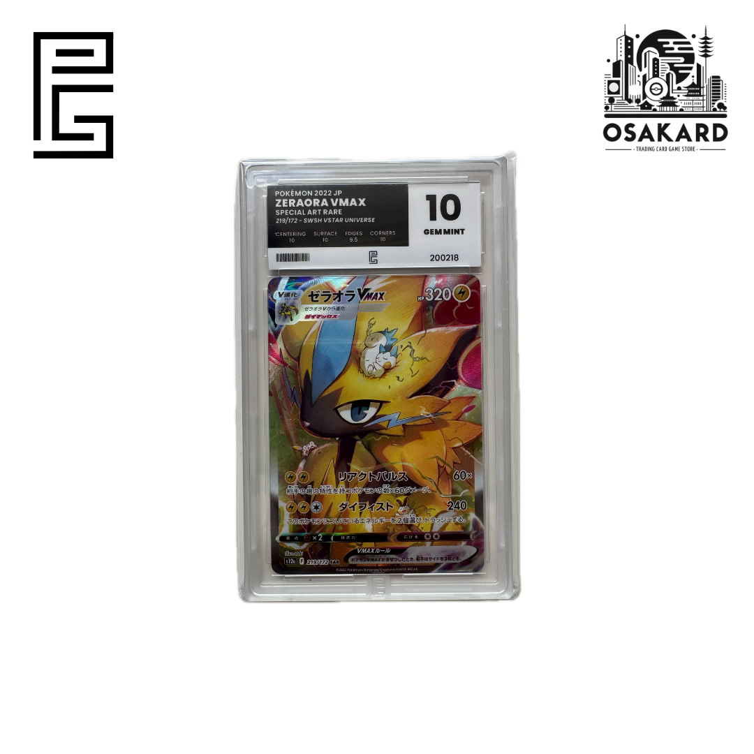 Zeraora VMax 219/172 - S12A - Gem Mint - Japonais - Pure Grading 10