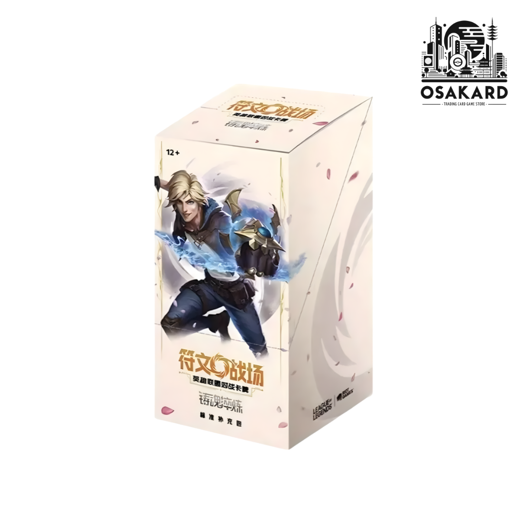 Display Slim LoL Riftbound Spiritforged - 24 Boosters - Chinois