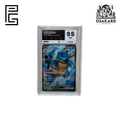 Carte Pokémon Tortank 186/165 SV2A 151 japonaise gradée Pure Grading 9.5 Mint, slab scellé