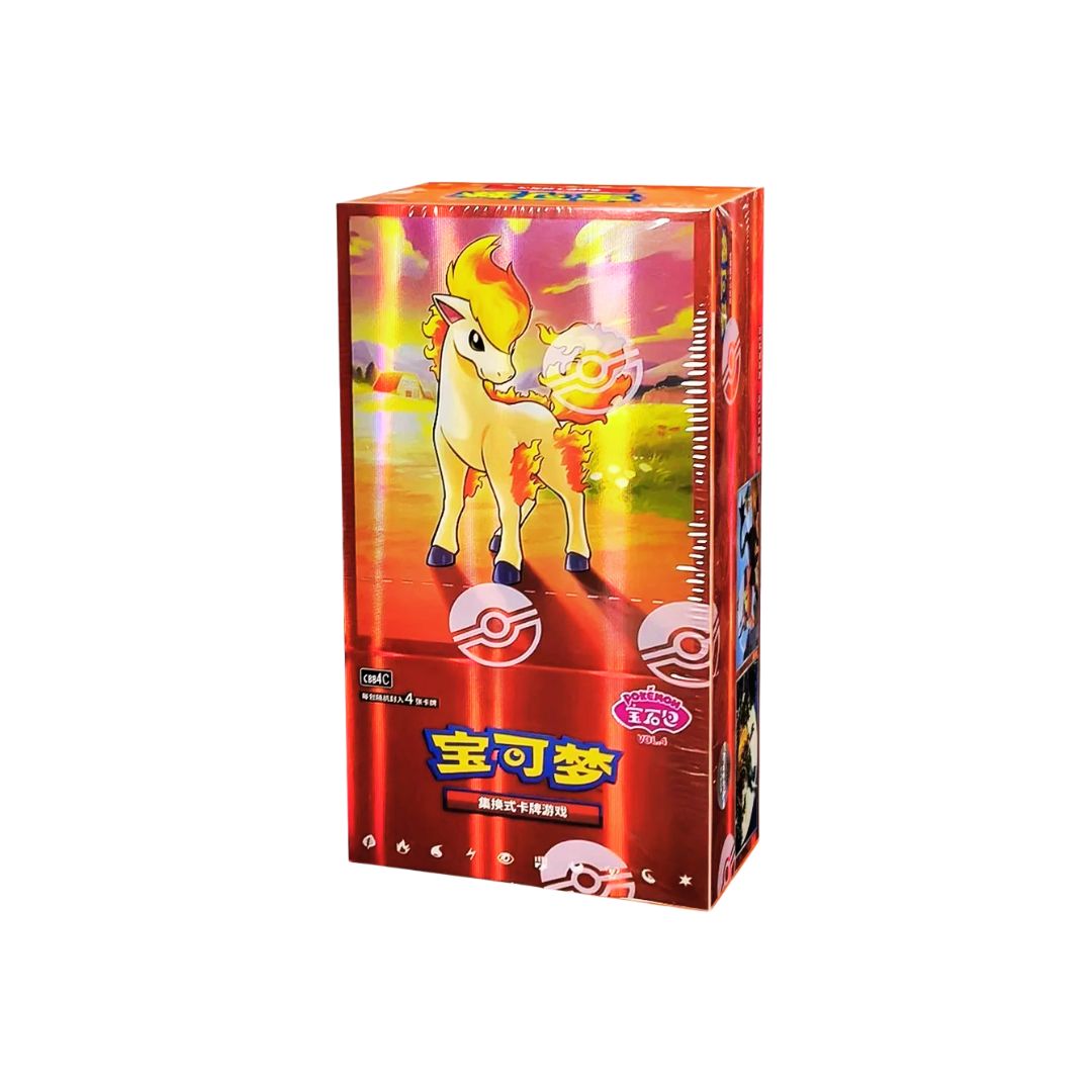 Display Pokémon Gem Pack Vol.4 CBB4C 18 Boosters Chinois