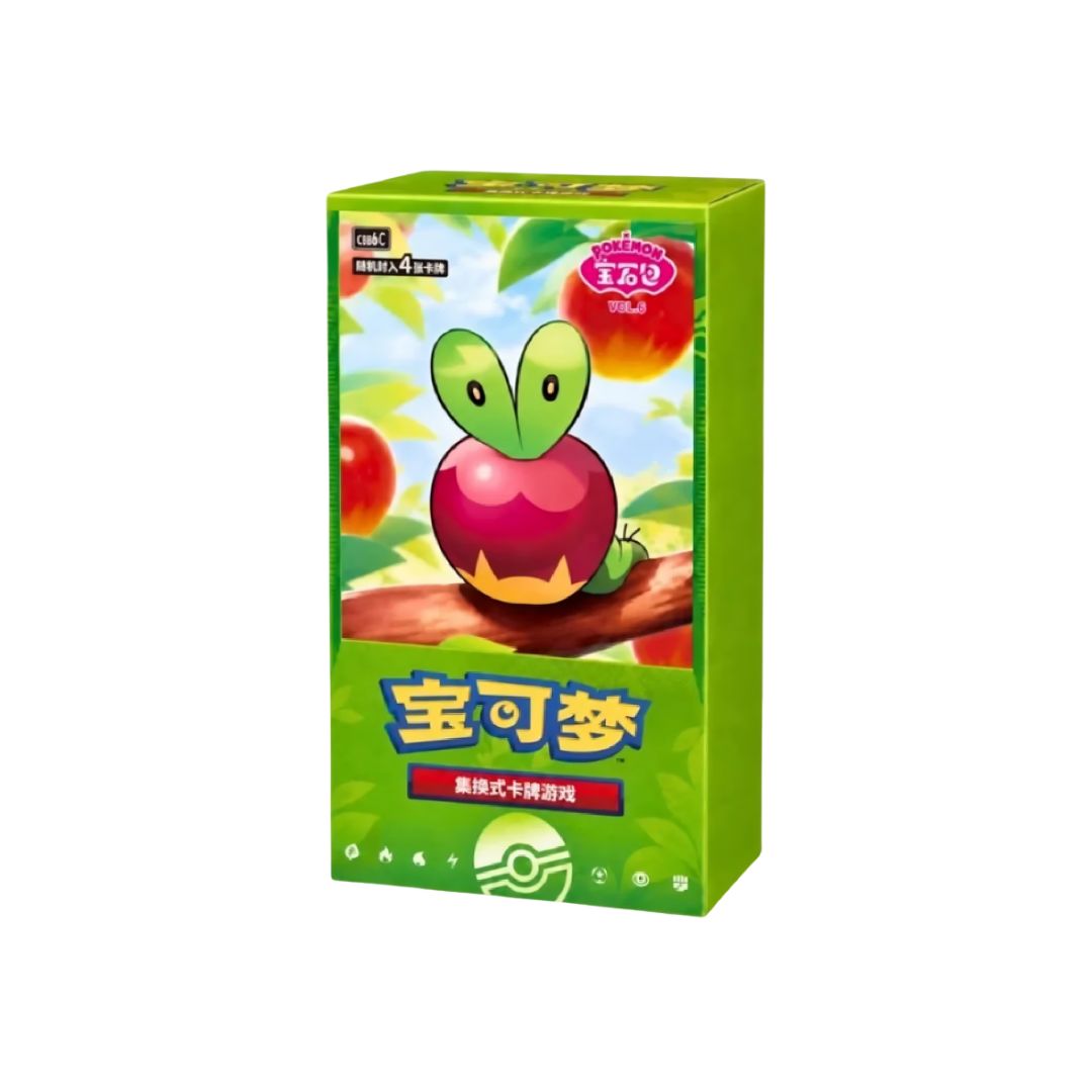 Display Pokémon Gem Pack Vol.6 CBB6C 18 Boosters Chinois