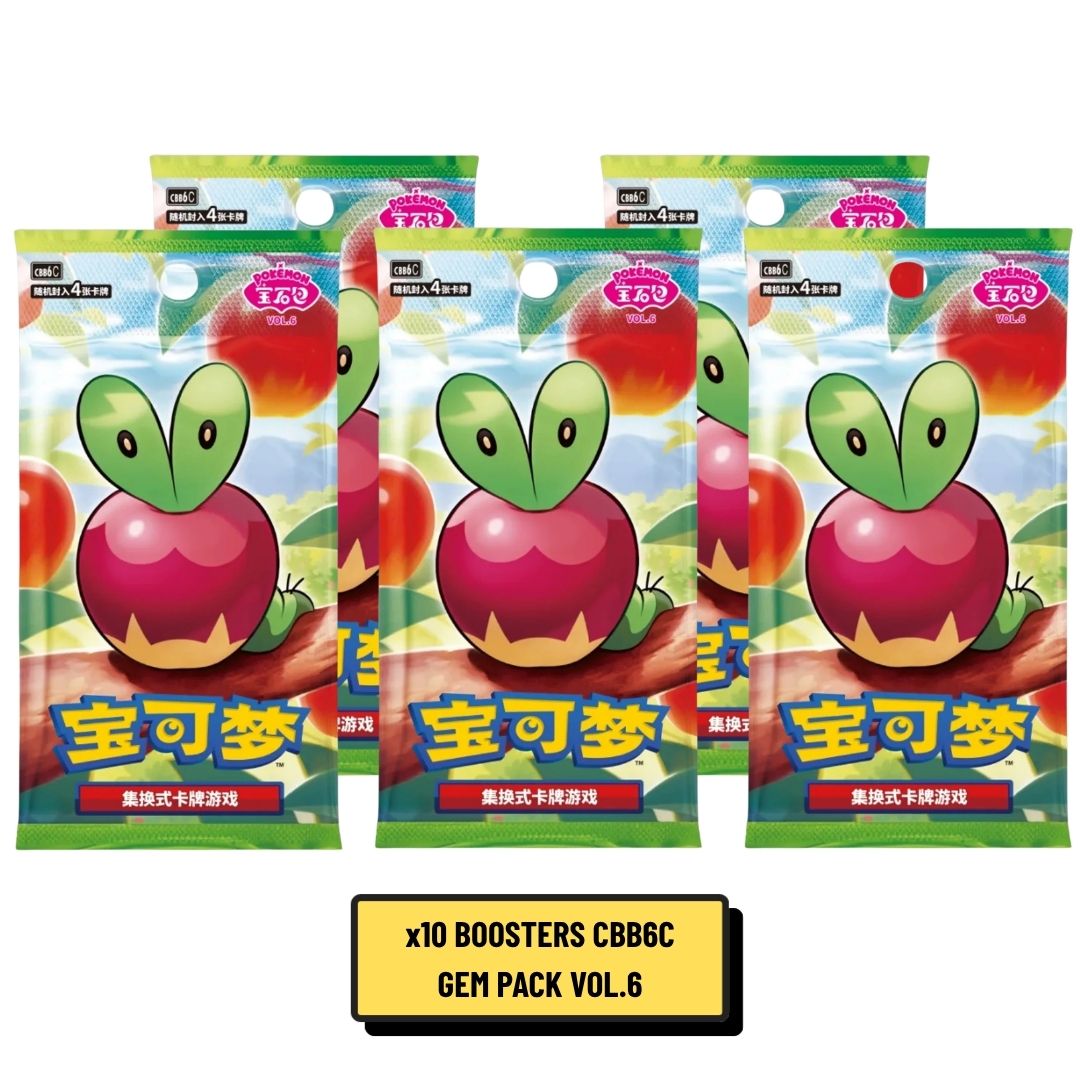 Booster Pokémon Gem Pack Vol.6 CBB6C Chinois