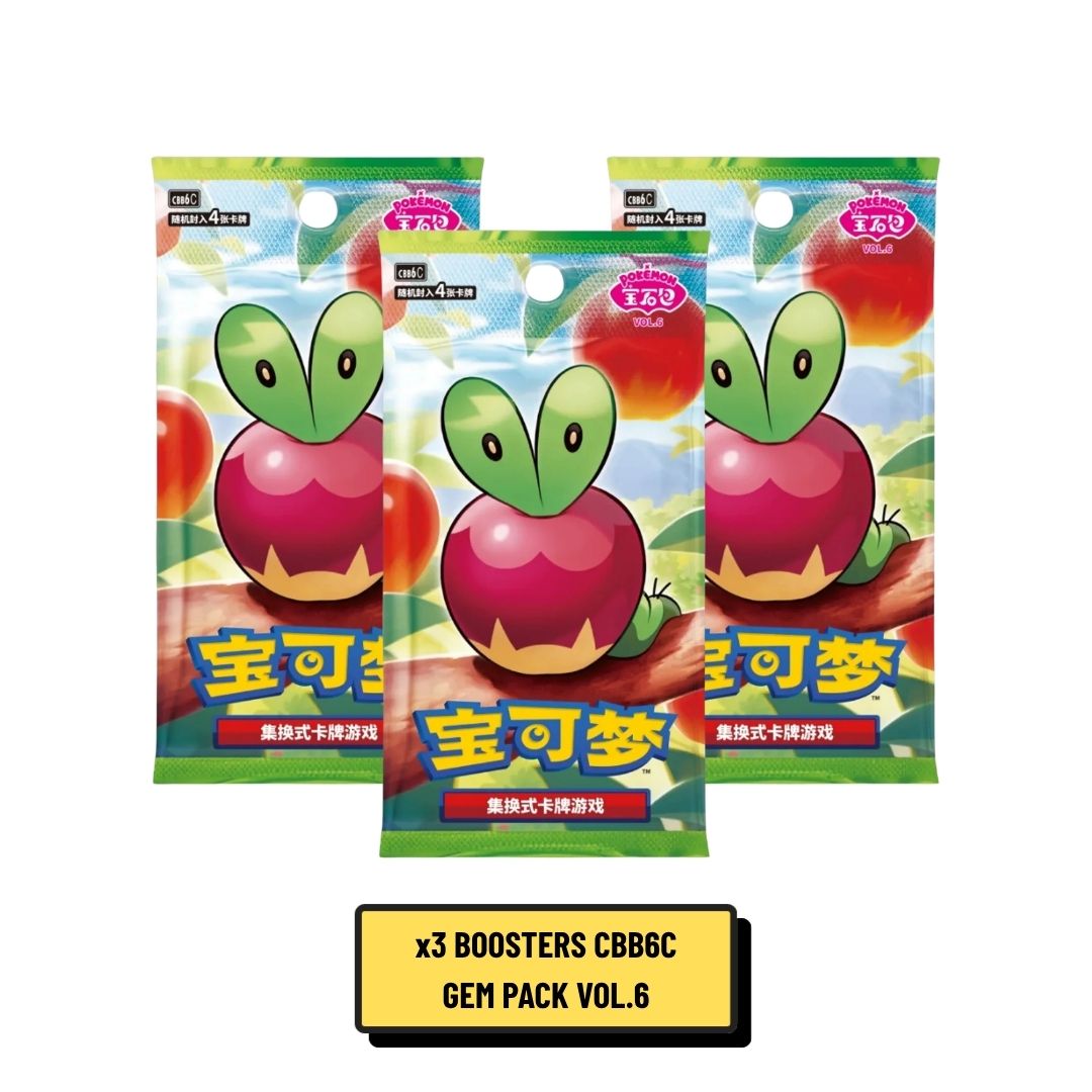 Booster Pokémon Gem Pack Vol.6 CBB6C Chinois