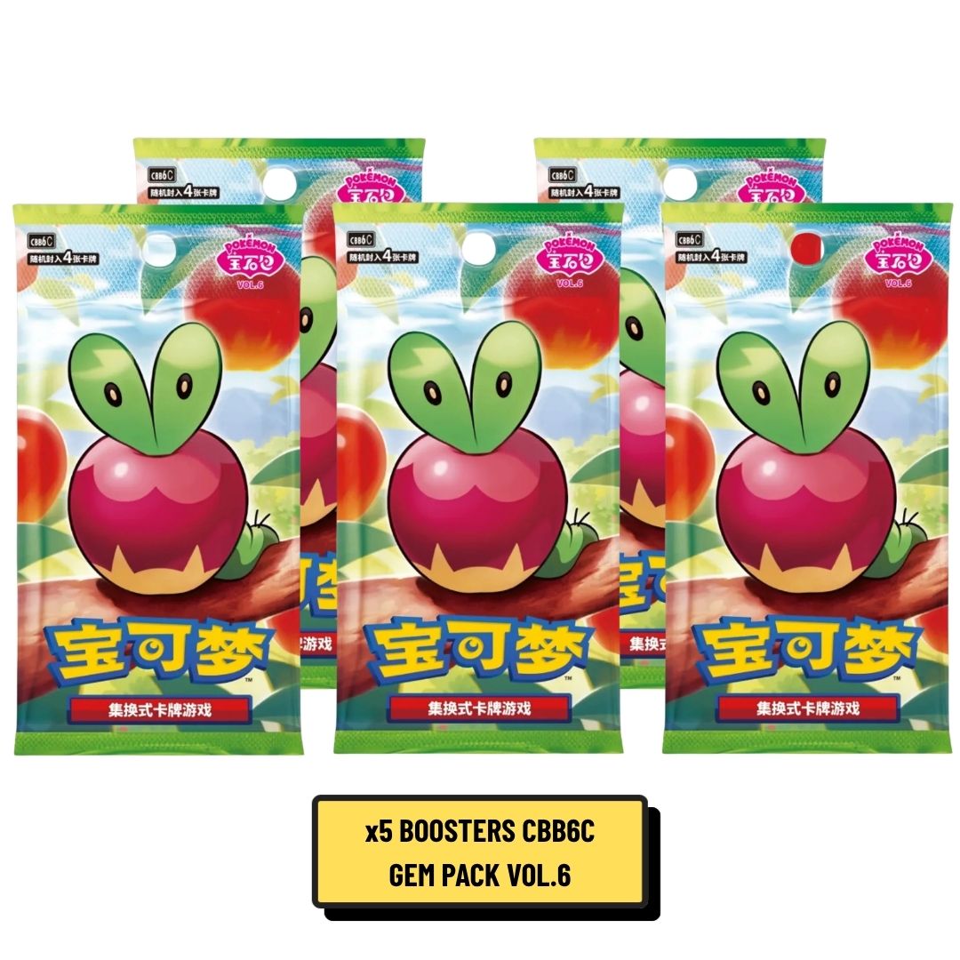 Booster Pokémon Gem Pack Vol.6 CBB6C Chinois