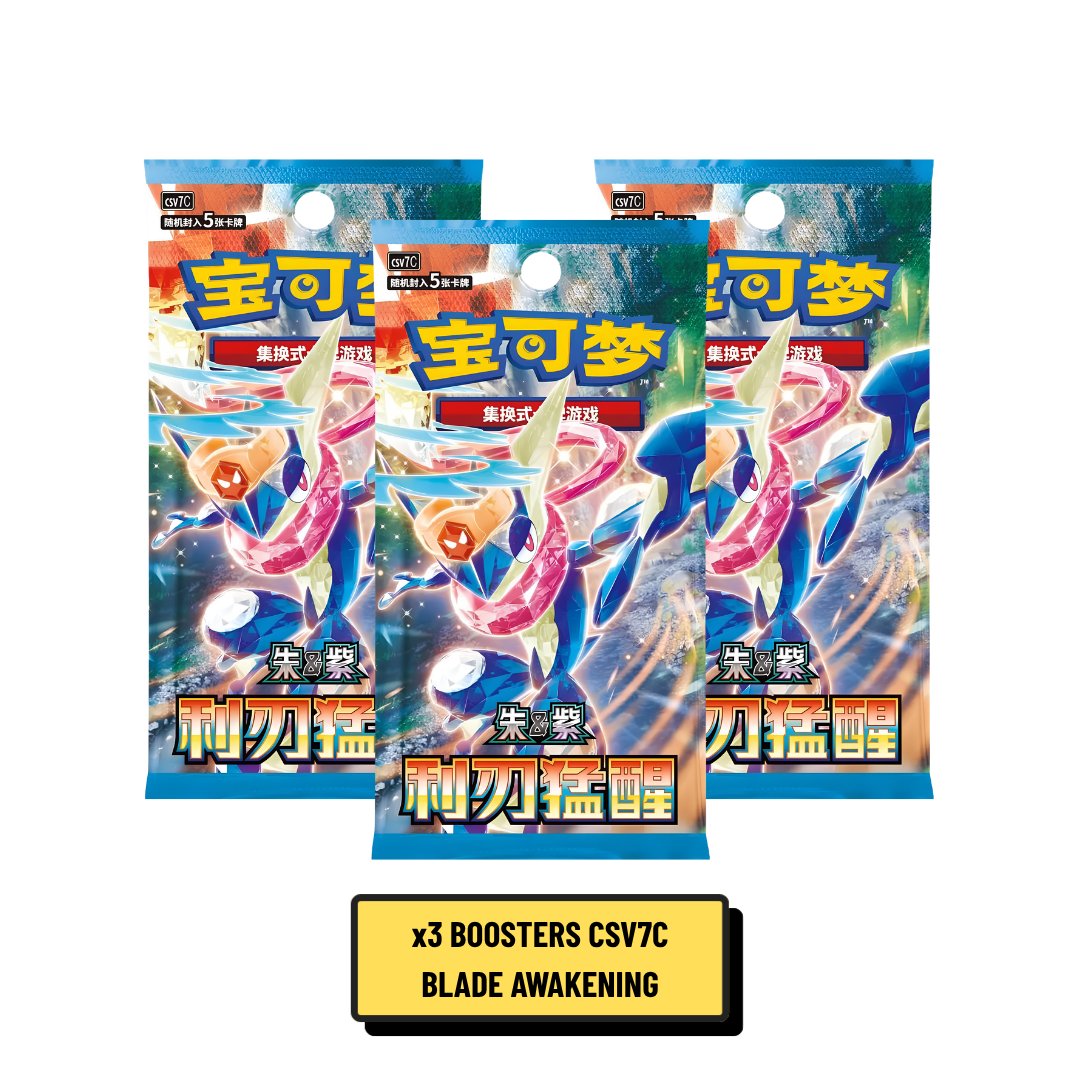 Booster Slim Pokémon Blade Awakening CSV7C Chinois