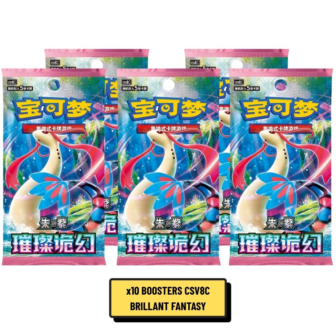 Booster Slim Pokémon Brillant Fantasy CSV8C Chinois