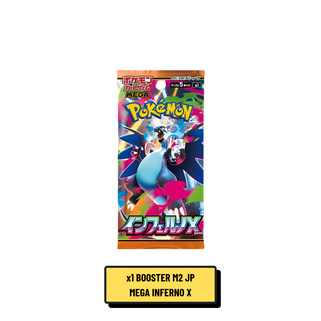 Booster Pokémon Mega Inferno X M2 Japonais