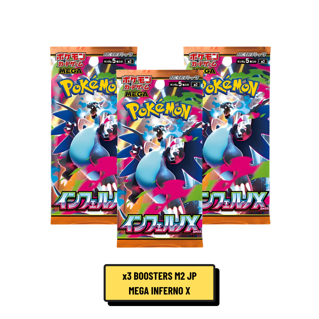 Booster Pokémon Mega Inferno X M2 Japonais