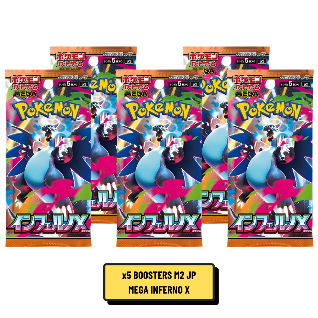 Booster Pokémon Mega Inferno X M2 Japonais