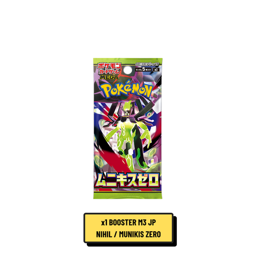 Booster Pokémon Nihil Zero / Munikis Zero M3 Japonais