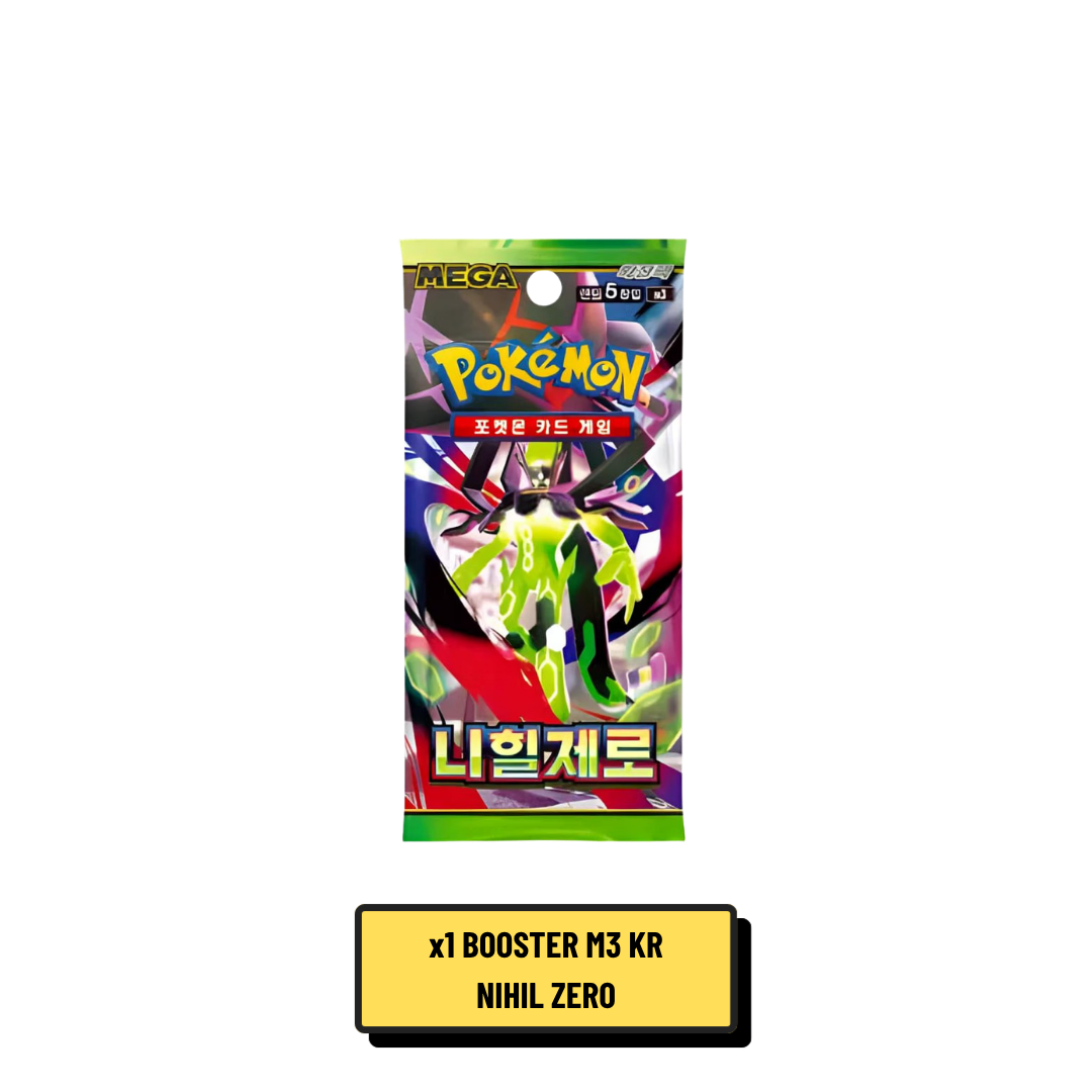 Booster Pokémon Munikis Zero M3 Coréen