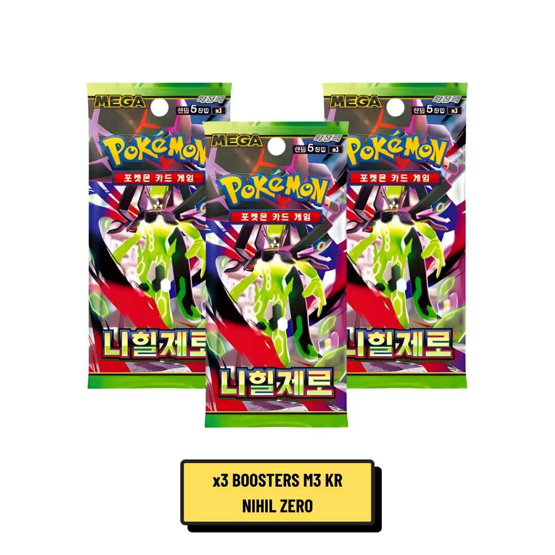 Booster Pokémon Munikis Zero M3 Coréen