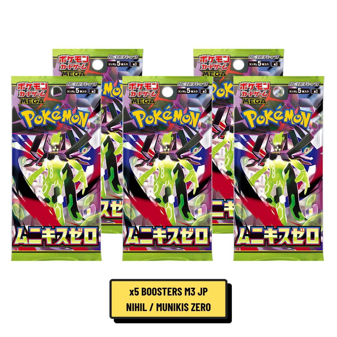 Booster Pokémon Nihil Zero / Munikis Zero M3 Japonais