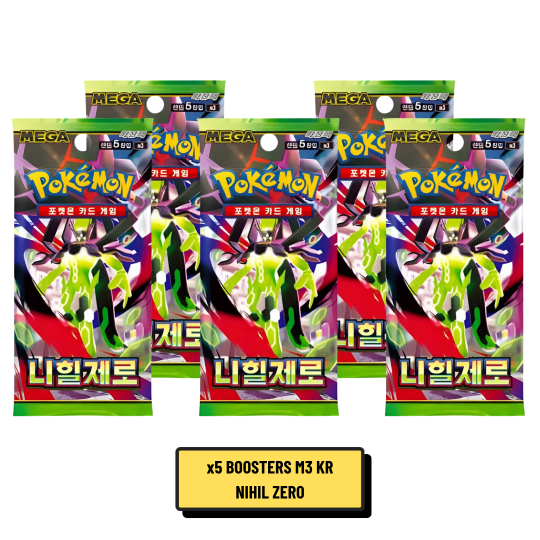 Booster Pokémon Munikis Zero M3 Coréen
