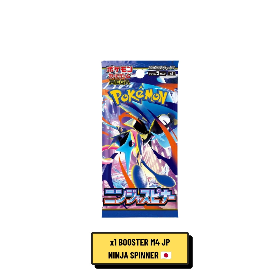 Booster Pokémon Ninja Spinner M4 Japonais