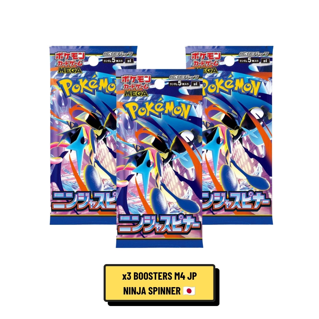 Booster Pokémon Ninja Spinner M4 Japonais