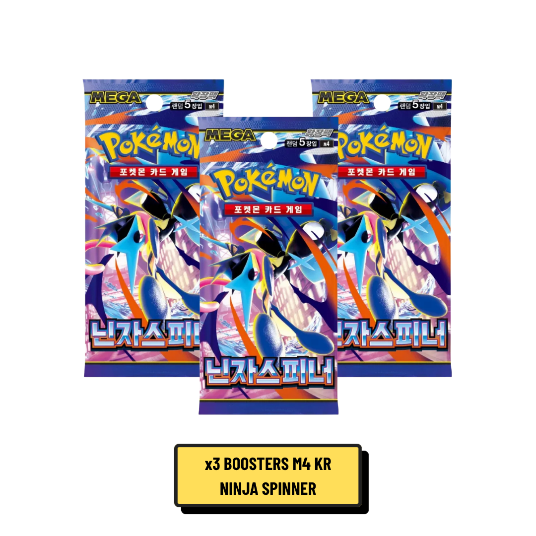 Booster Pokémon Ninja Spinner M4 Coréen