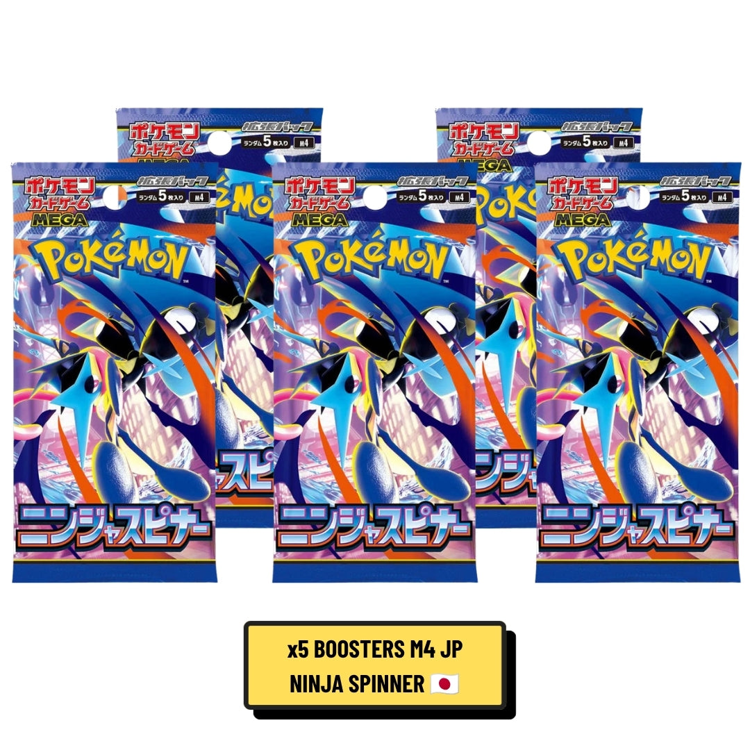 Booster Pokémon Ninja Spinner M4 Japonais