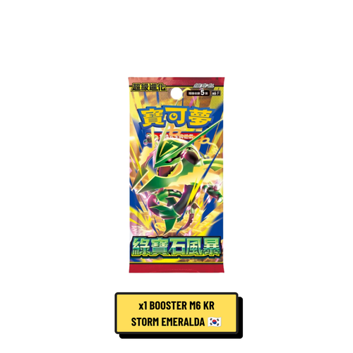 Booster Pokémon Storm Emeralda M6 Coréen