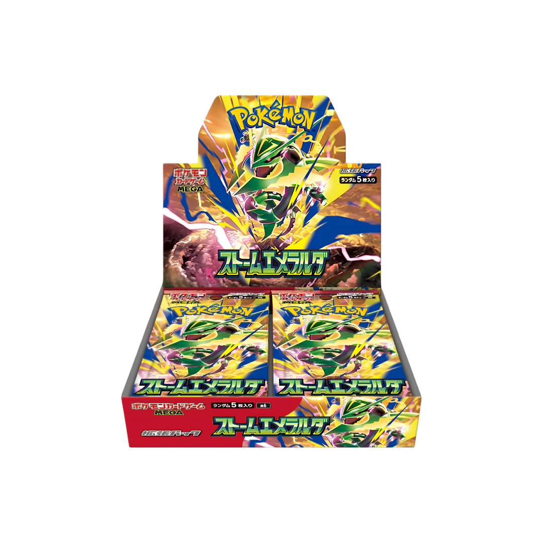 Display Pokémon Storm Emeralda M6 30 Boosters Japonais