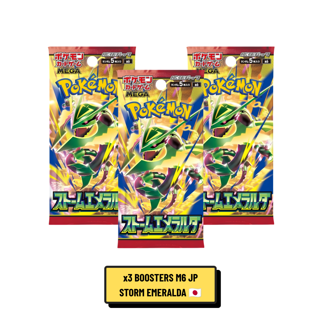Booster Pokémon Storm Emeralda M6 Japonais