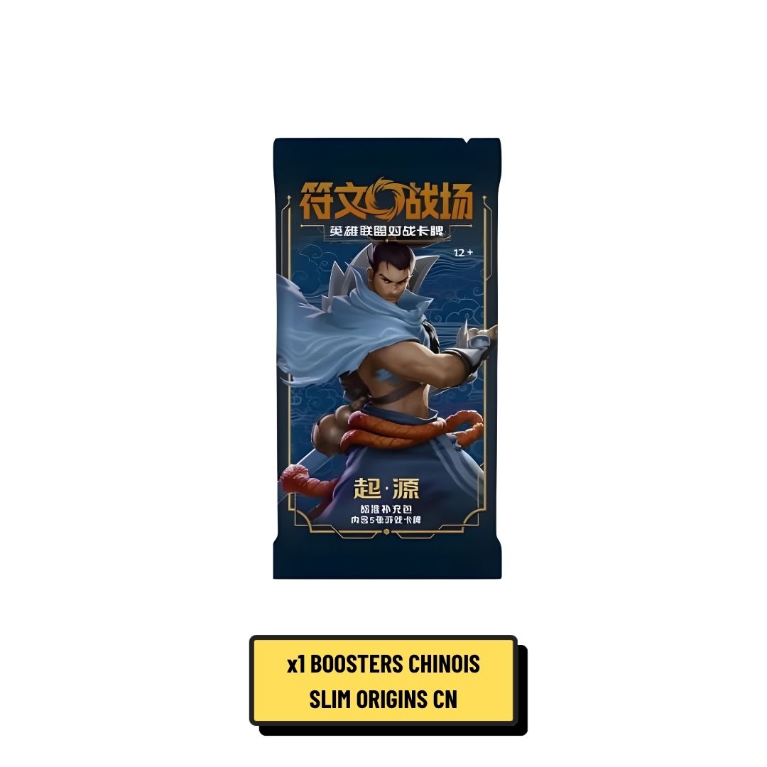 Booster Slim Riftbound Origins 5 cartes Chinois