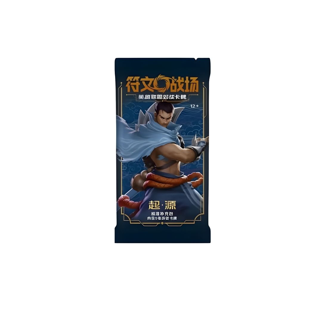 Booster Slim Riftbound Origins 5 cartes Chinois