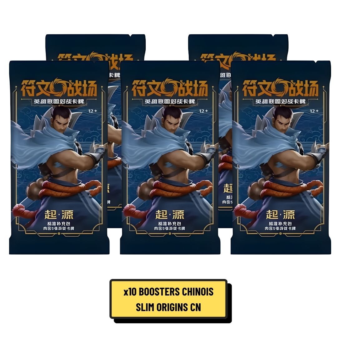 Booster Slim Riftbound Origins 5 cartes Chinois