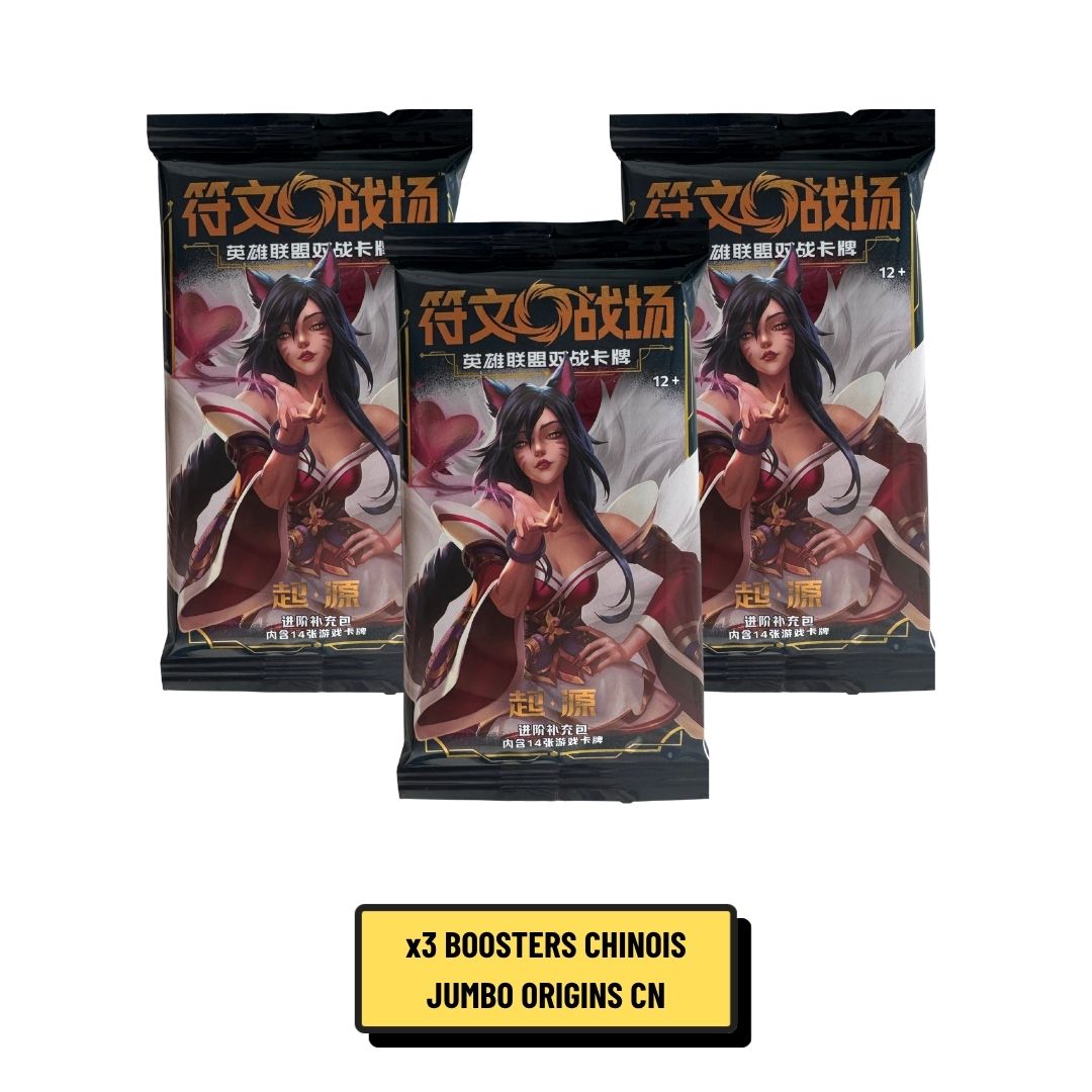 Booster Jumbo Riftbound Origins 14 cartes Chinois