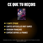 Contenu : 1 carte Riftbound épique, version française, expédiée depuis la France