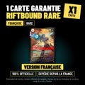Carte Riftbound rare française garantie, carte officielle League of Legends TCG