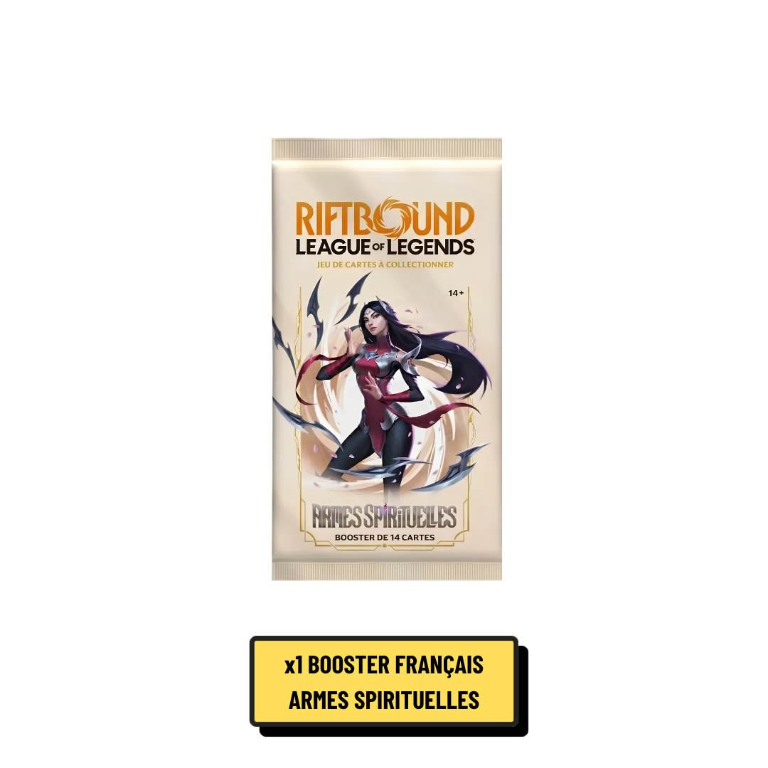 Booster Riftbound Armes Spirituelles 14 cartes Français
